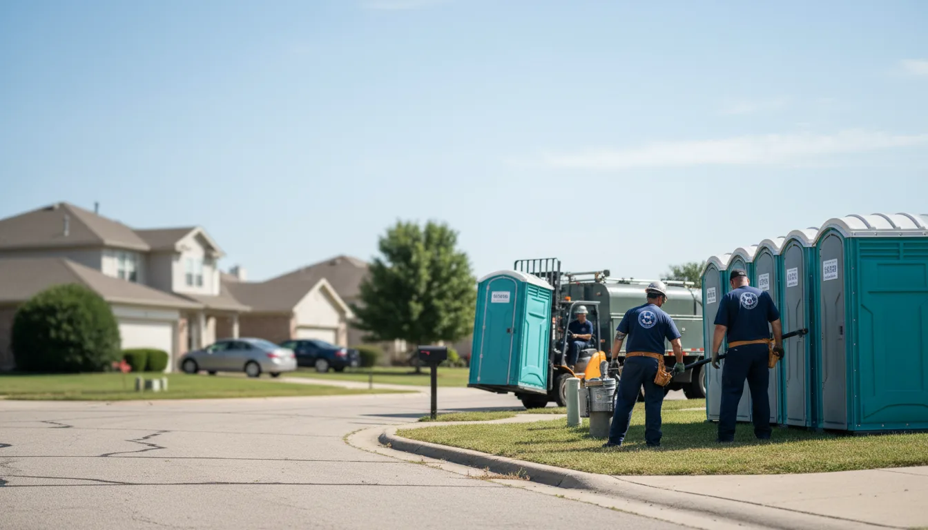 Porta Potty Rental in Hubbard, TX near me